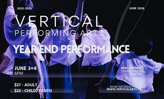 Vertical Performing Arts 2025-2026 Year End Performance