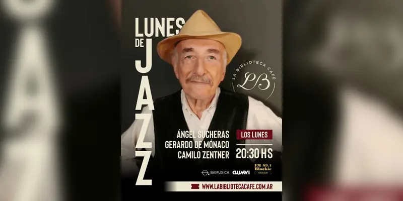 Lunes de Jazz - Ángel Sucheras Trío à La Biblioteca Café