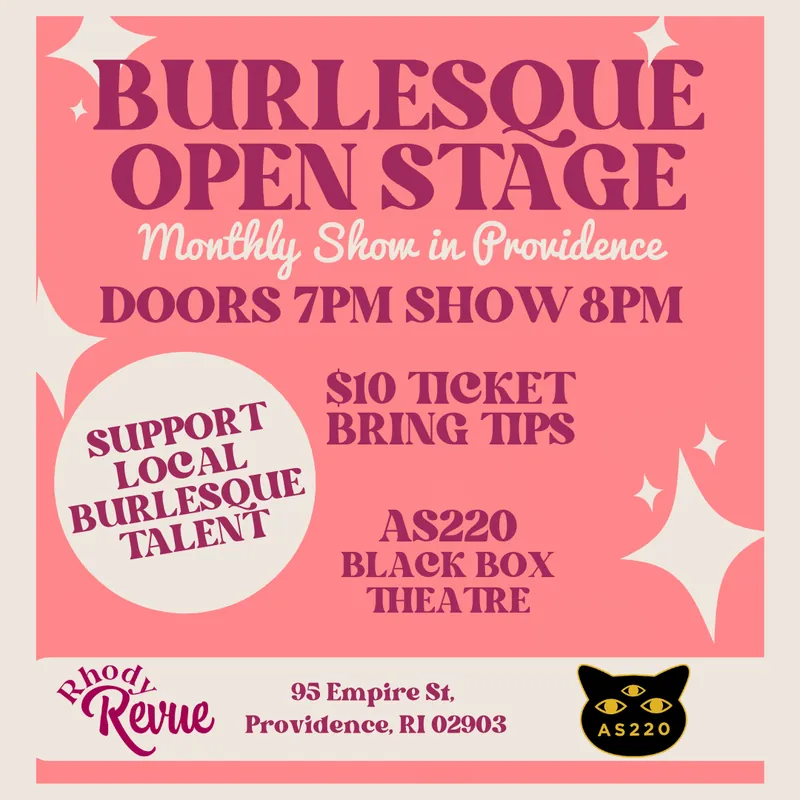 Rhody Revue - Monthly Burlesque Open Stage