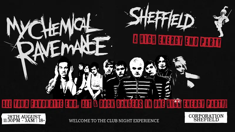 MY CHEMICAL RAVEMANCE: A HIGH ENERGY EMO PARTY