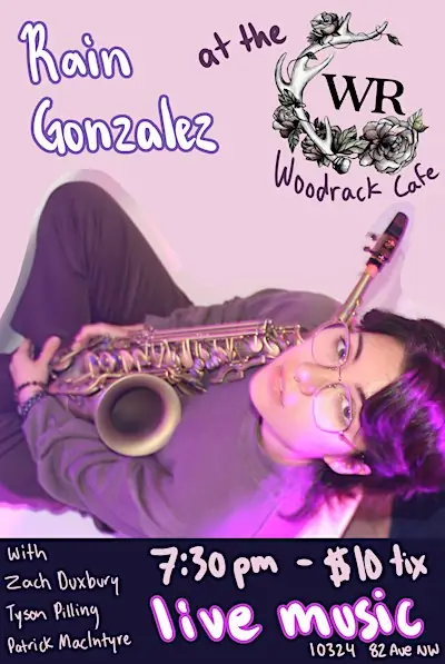 Rain Gonzalez Show at The Wood Rack Cafe