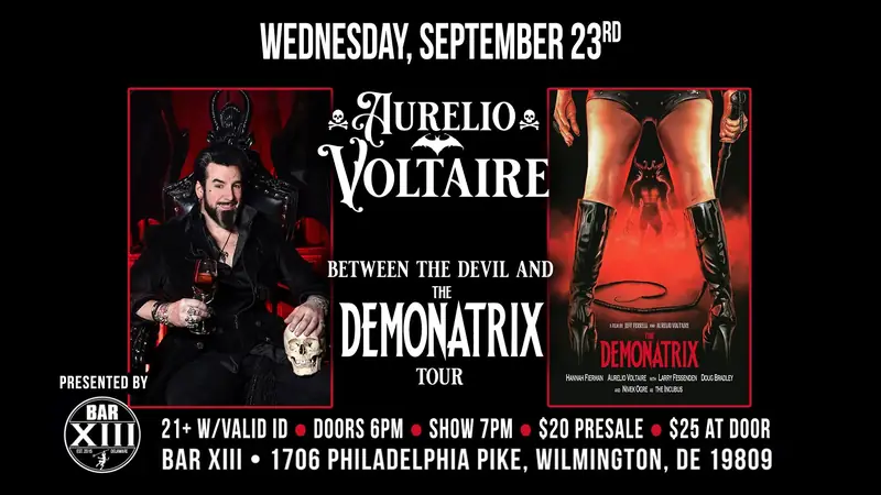 Aurelio Voltaire EARLY/WEDNESDAY show! à Bar XIII