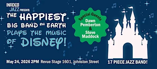 Infidels Jazz Presents: Happiest Big Band on Earth Plays Disney Music