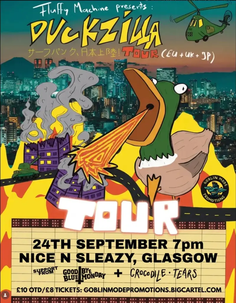UPSTAIRS GIG – FLUFFY MACHINE