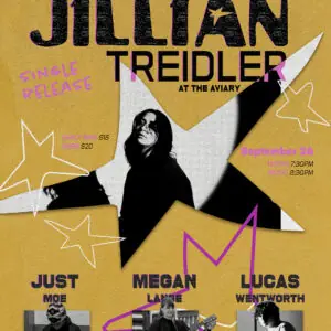 Jillian Treidler Single Release at The Aviary
