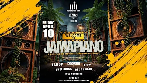 WELCOME TO JAMAPIANO at 9910 109 St NW