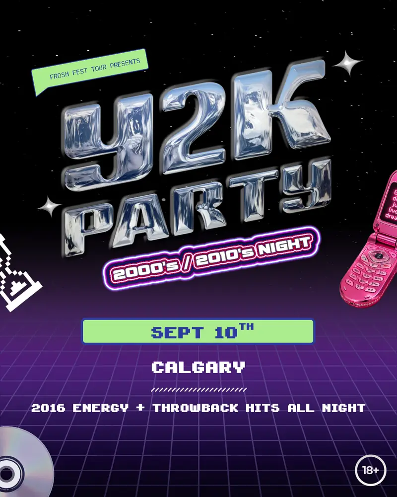 CALGARY Y2K THROWBACK PARTY (2016 NIGHT) at Commonwealth Bar & Stage