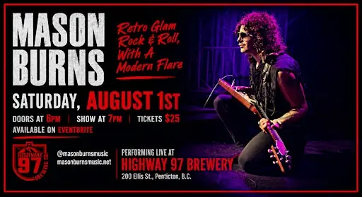 Mason Burns LIVE At Highway 97 Brewery at Highway 97 Brewing Company