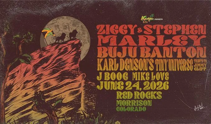 Ziggy Marley & Stephen Marley à Red Rocks Amphitheatre