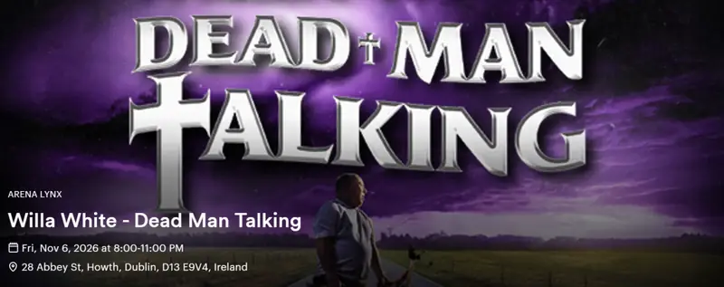 Willa White – Dead Man Talking en The Abbey Tavern