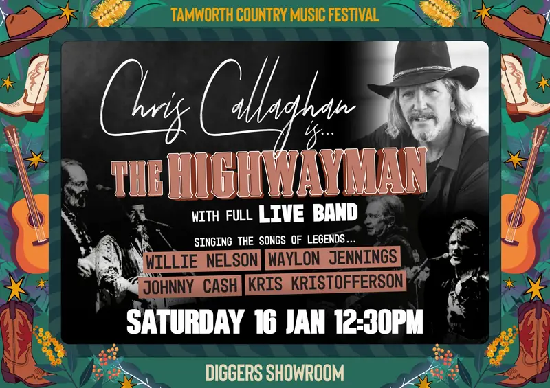 Chris Callaghan is The Highwayman