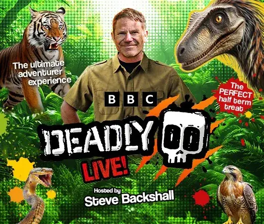 Steve Backshall’s Deadly Live! à Blackpool Opera House