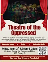 Theatre of the Oppressed Winnipeg 2026 à Asper Centre For Theatre and Film