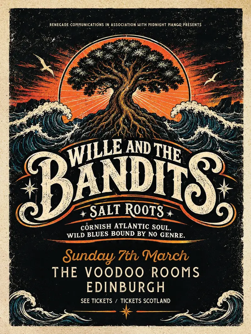 Wille and the Bandits at The Voodoo Rooms
