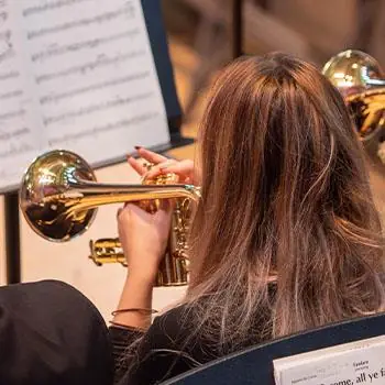 University of Huddersfield Brass Band en Huddersfield Town Hall