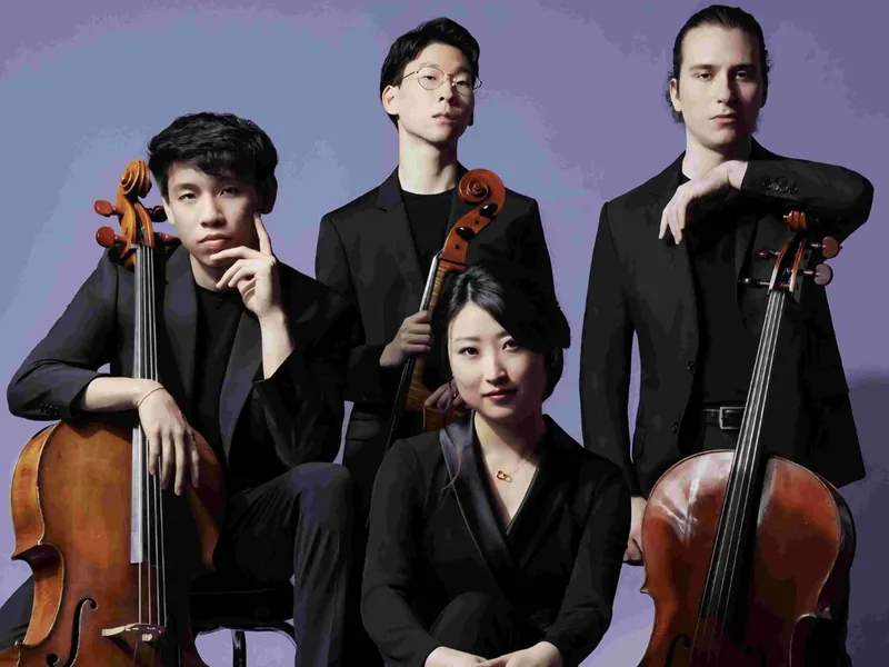 Eine Kleine Summer Music 2026 - Galvin Cello Quartet at First Unitarian Church of Victoria
