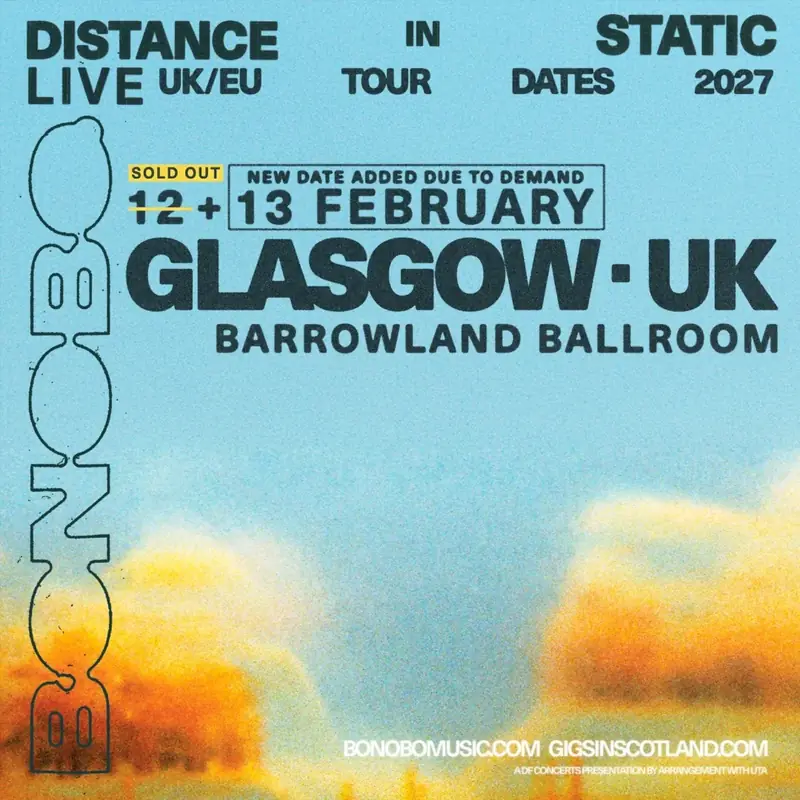 Bonobo at Barrowland Ballroom