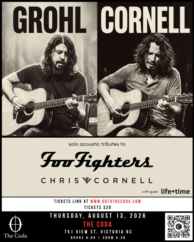 Solo Acoustic Tributes to Foo Fighters and Chris Cornell at The Coda