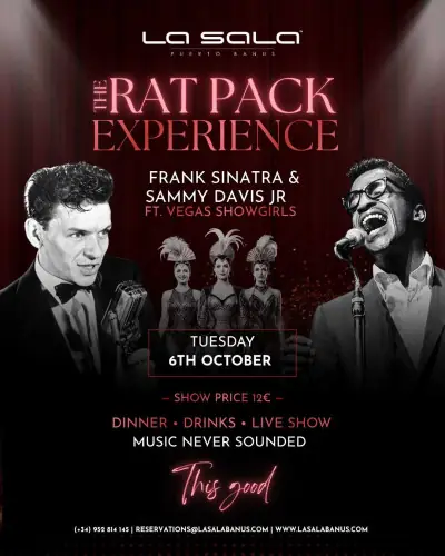 The Rat Pack Tribute à La Sala Banús
