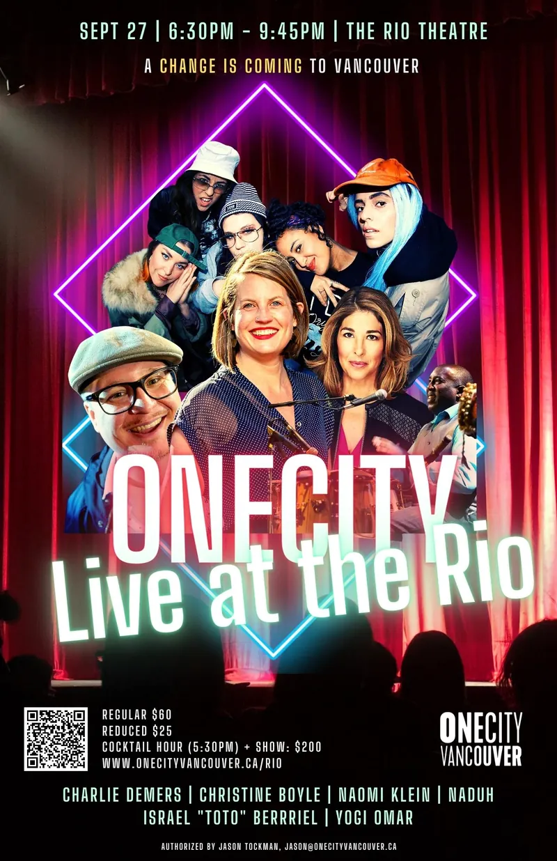 OneCity Live at the Rio! à Rio Theatre
