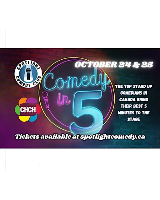 COMEDY IN 5 Live Audience Taping at 92 St Paul St