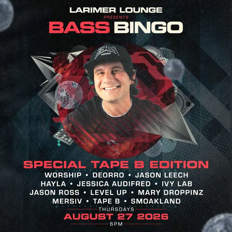 BASS BINGO- special Tape B edition! at Larimer Lounge
