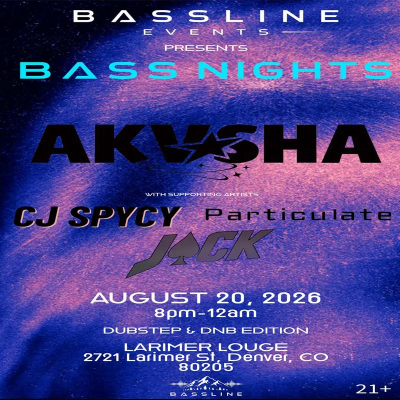 Bassline Events Presents: Bass Nights at Larimer Lounge