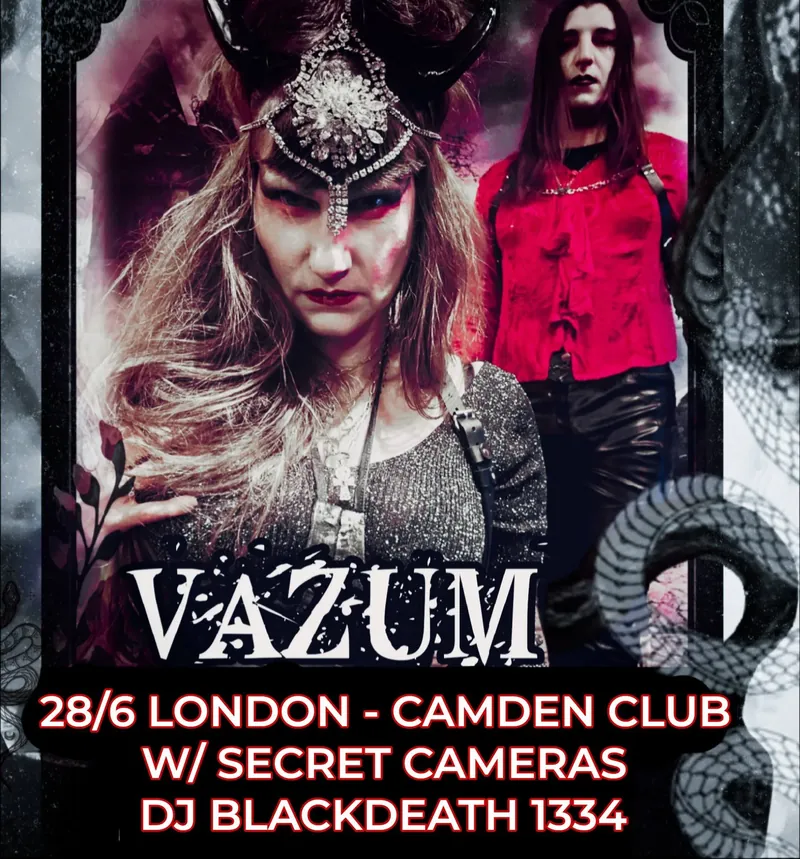 VAZUM / SECRET CAMERAS / DJ BLACKDEATH 1334