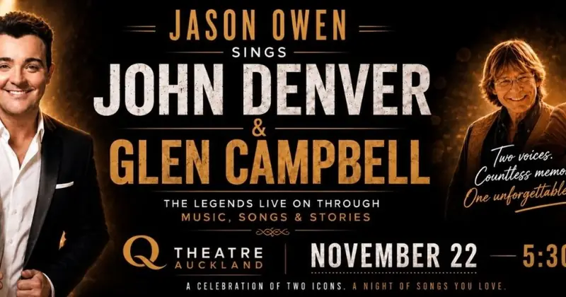 Jason Owen sings John Denver & Glen Campbell à Q Theatre