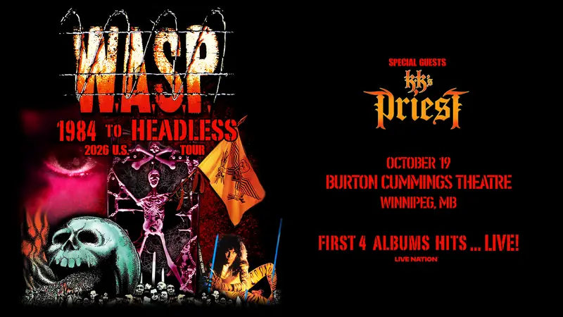 W.A.S.P à Burton Cummings Theatre
