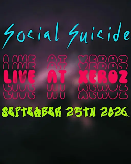 Social Suicide Live at Xeroz à Xeroz Arcade Bar