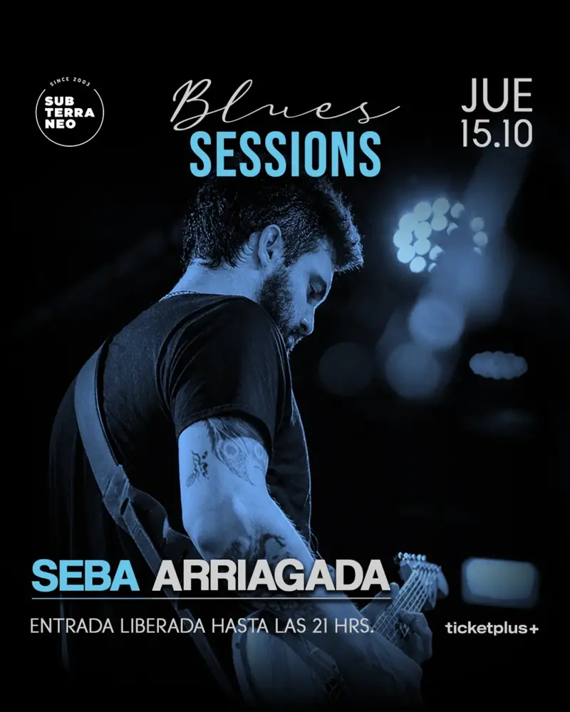 SEBASTIÁN ARRIAGADA JUEVES 15 OCTUBRE Club Subterráneo at Club Subterráneo