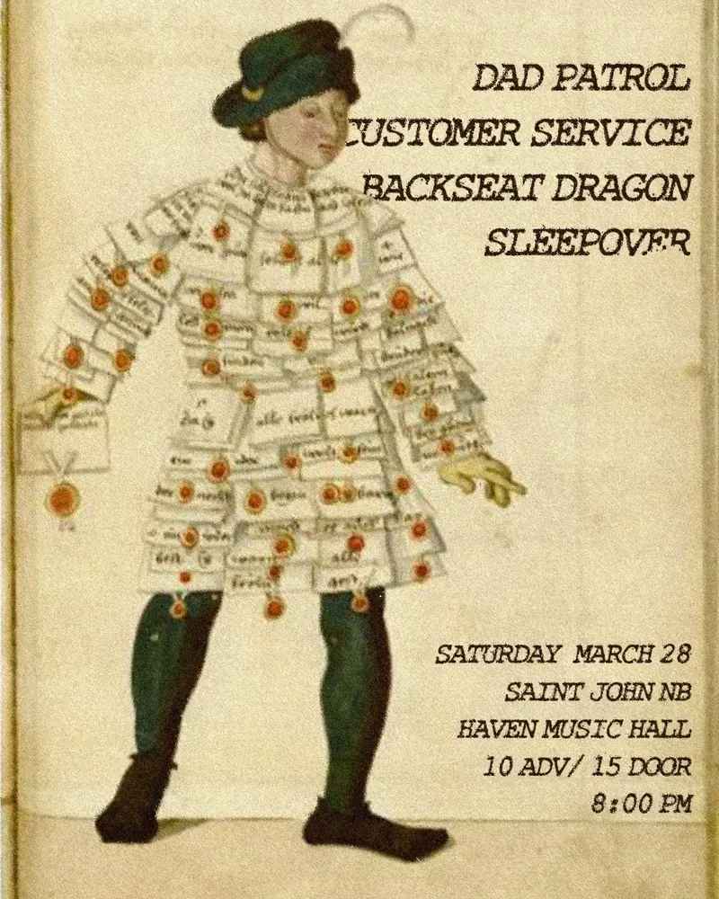 Customer Service/Dad Patrol/Backseat Dragon/Sleepover — Haven Music Hall & Café at Haven Music Hall