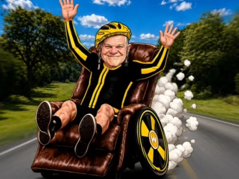WISE OLD BUGGER IN LYCRA
