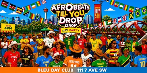 Afrobeats Till You Drop - Stampede (Day Party) at BLEU Rooftop Bar & Day Club