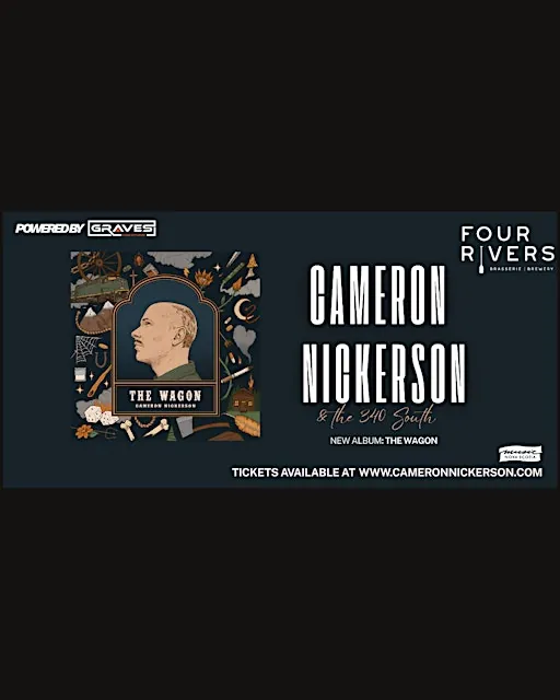 Album Release Show: Cameron Nickerson at Four Rivers Brewing à Four Rivers Brewing