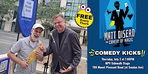 The Comedy of Magic Starring Matt Disero - FREE