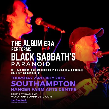 The Album Era performs Black Sabbath’s Paranoid