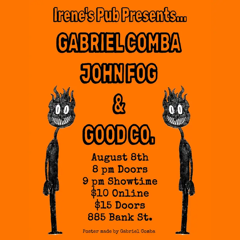 Gabriel Comba at Irene's Pub