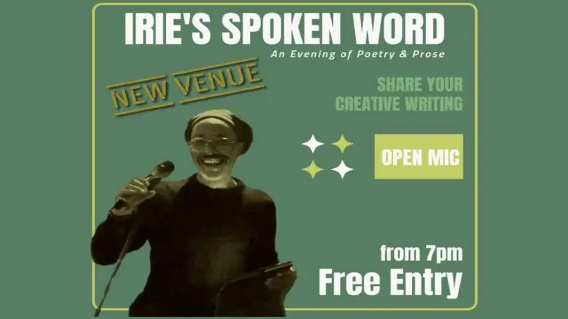 Irie’s Spoken Word Open-Mic à Bank Vault