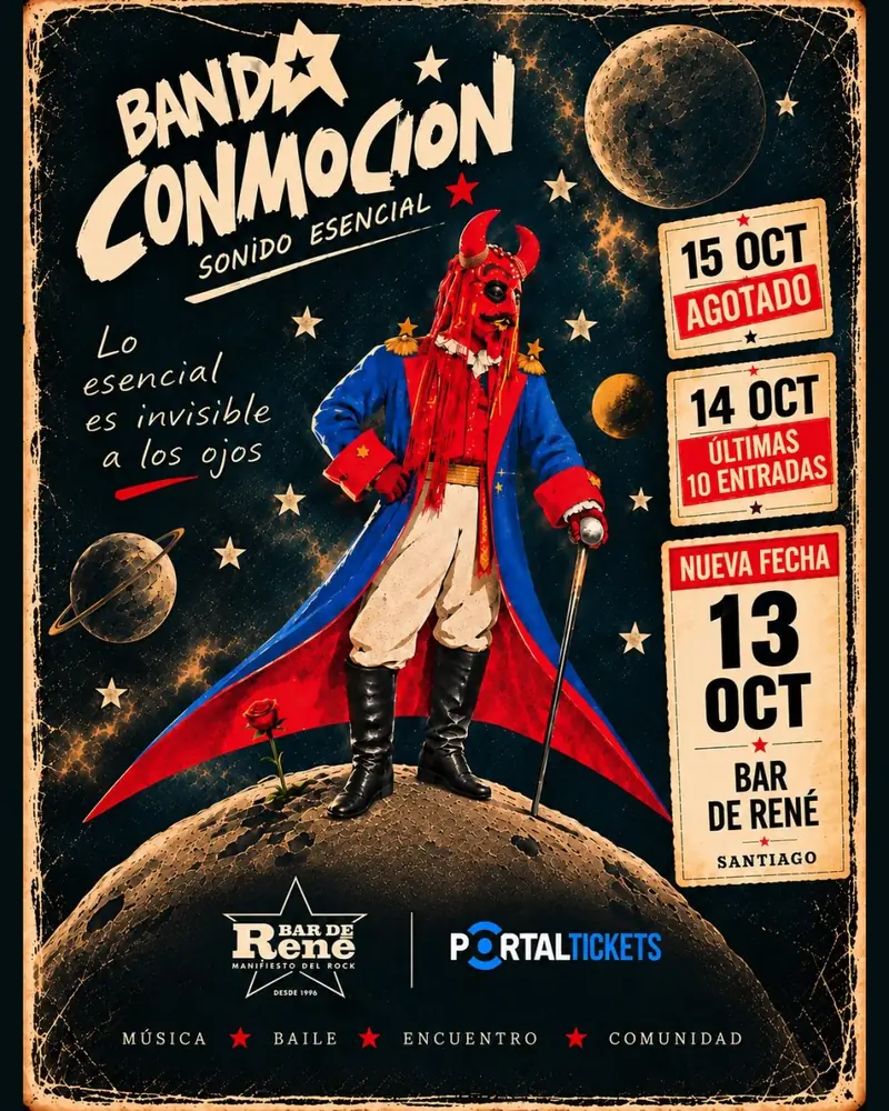 BANDA CONMOCIÓN: SONIDO ESENCIAL à Bar de René