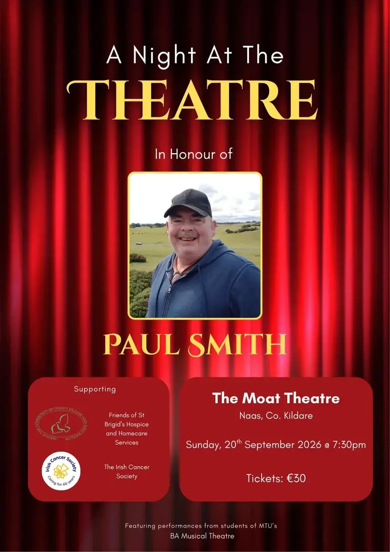 A Night at the Theatre: In Honour of Paul Smith à Moat Theatre & Café