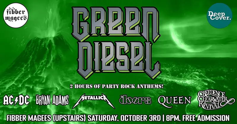 Green Diesel (Ultimate Party Rock) - Free Admission! at Fibber Magees