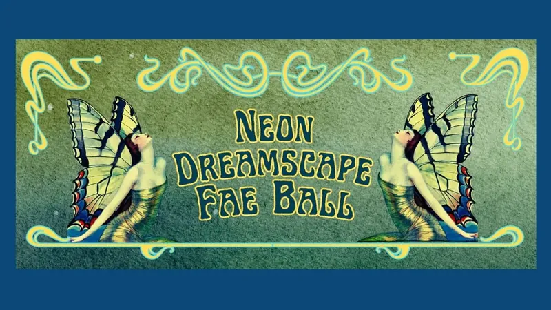 Neon Dreamscape Fae Ball