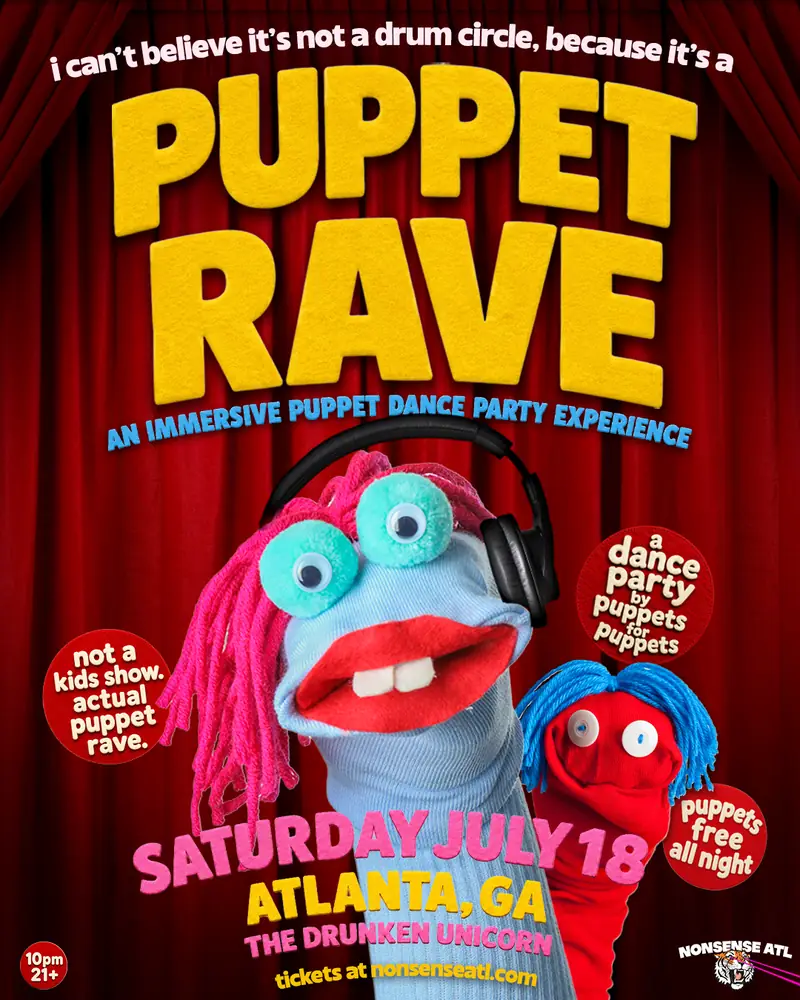 PUPPET RAVE at The Drunken Unicorn