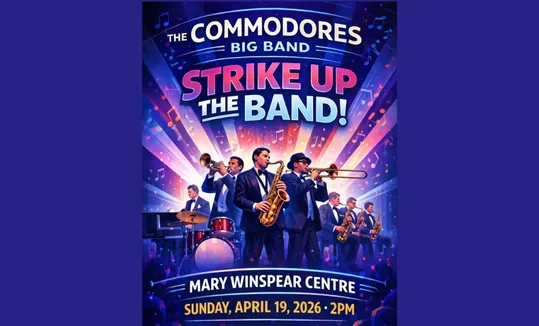 The Commodores Big Band at Mary Winspear Centre