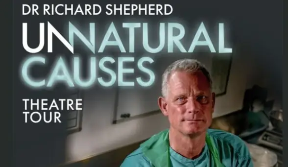 Dr Richard Shepherd - Unnatural Causes at Dunamaise Arts Centre