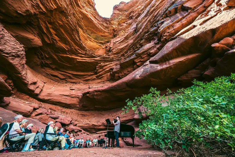 Colorado River Wilderness Grotto in Moab, UT