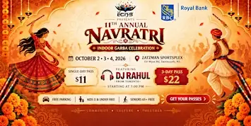Navratri - Dandiya/Garba Nights 2026 à Zatzman Sportsplex