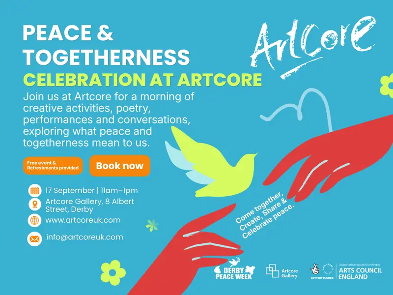 Artcore’s Derby Peace Week Celebration à Artcore